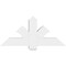Ekena Millwork Redmond Architectural Grade PVC Gable Bracket, 48"W x 22"H x 6"D x 6"F, 11/12 Pitch GBP048X22X0606RED00 - alternate 5